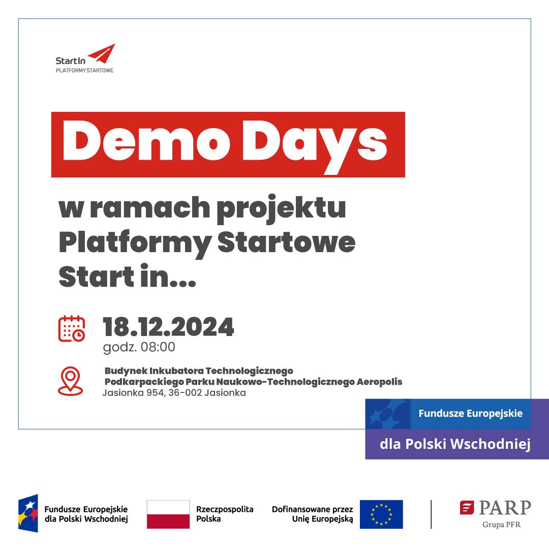 Demo Days w ramach projektu Platformy Startowe Start in za nami!